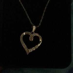 Kay heart necklace